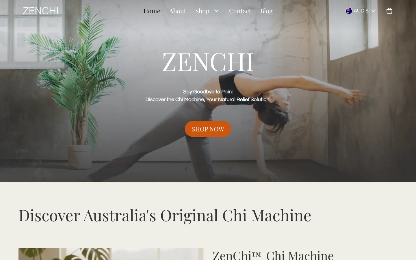 Zenchi — Australian wellness e-commerce store rebuilt by S&P