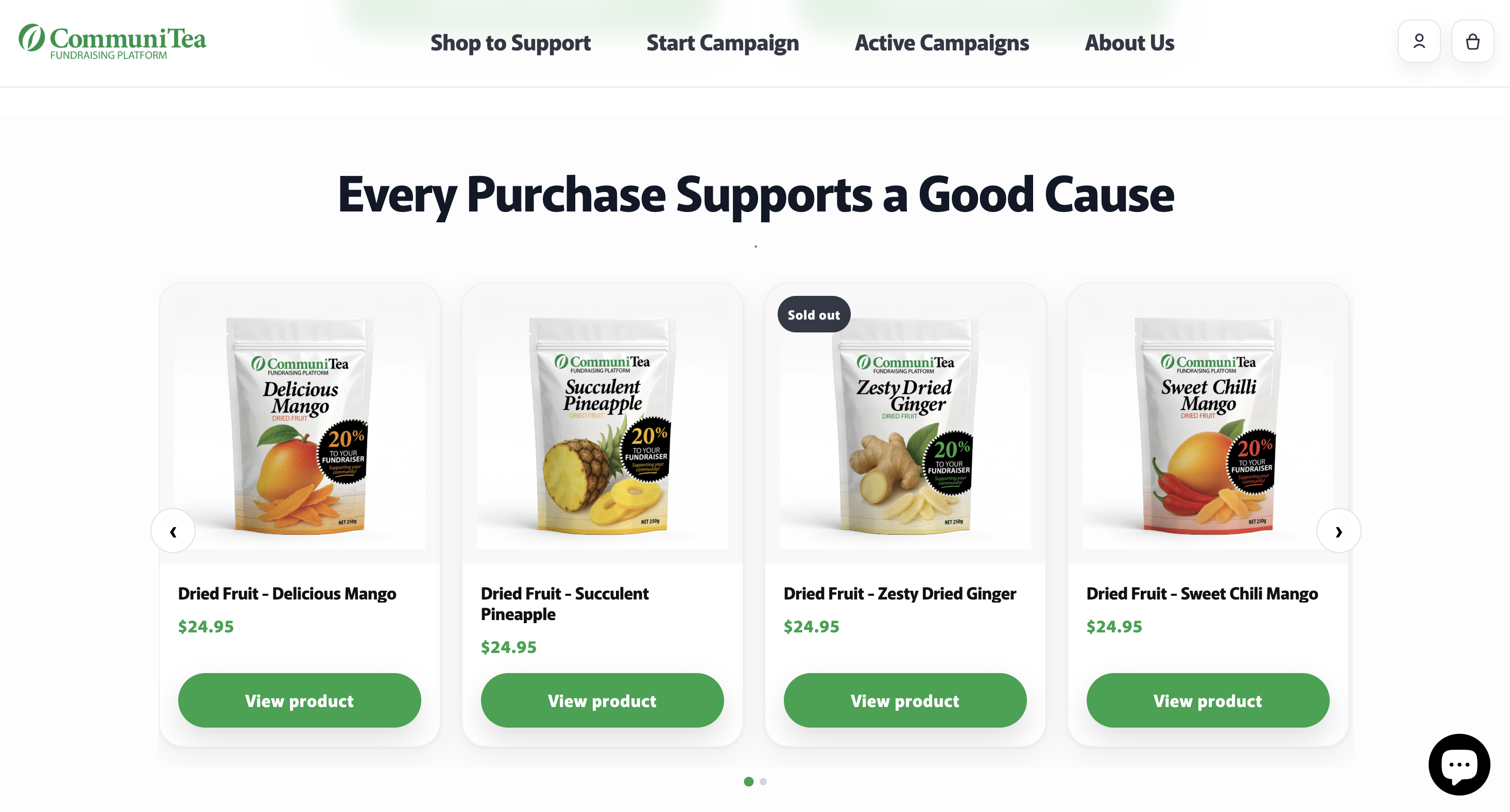 CommUniTea - Products